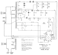 Heathkit HP-23A - Schematic 